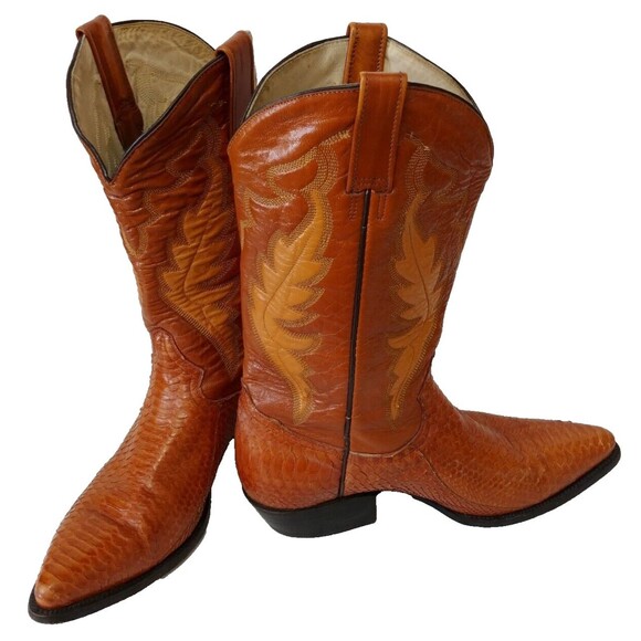 Juarez | Shoes | Mens Juarez Vintage Python Snakeskin Leather ...